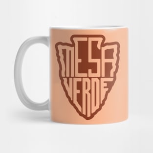 Mesa Verde National Park name arrowhead Mug